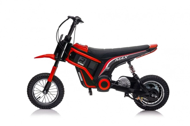 Leistungsstarkes Rotes Akku-Crossbike