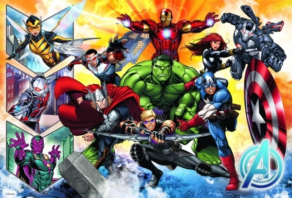 Puzzle 100 Teile - Avengers: Die Macht der Avengers