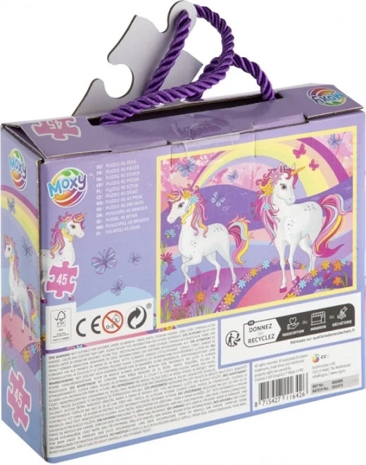 Moxy Einhorn Puzzle 45 Teile