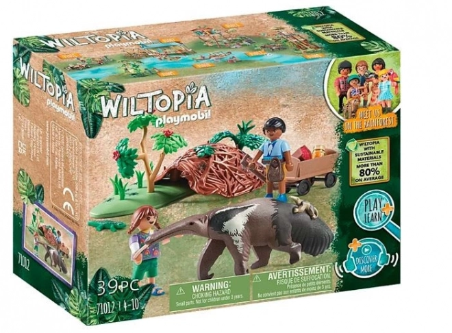 Wiltopia Ameisenbärenpflege Spielfigurenset