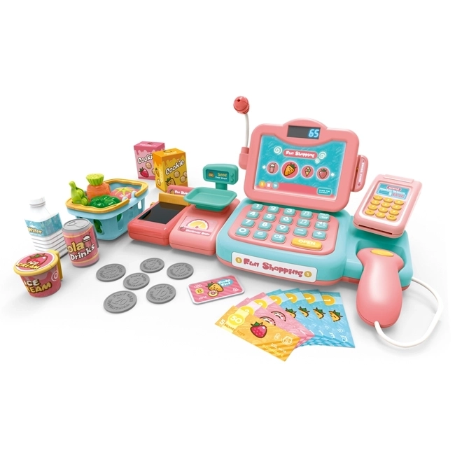 Kinder Spielkasse mit Scanner, Waage und Mikrofon von Woopie