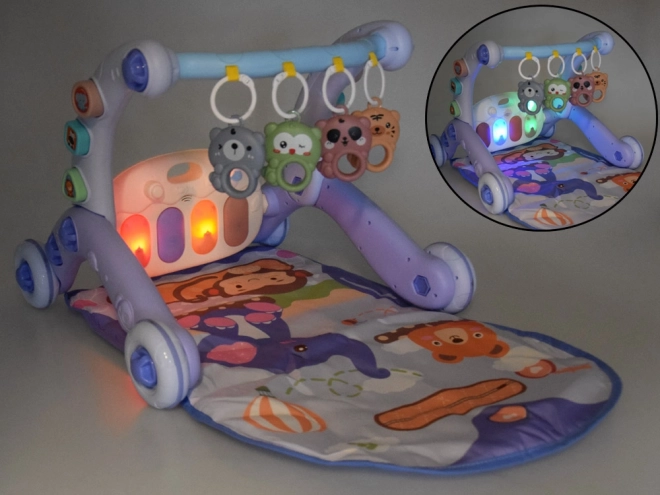 Lernmatte und Lauflernhilfe für Babys 3in1