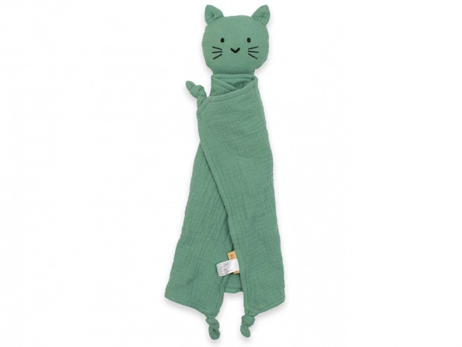 Musselin-Schmusetuch Katze Minze von New Baby