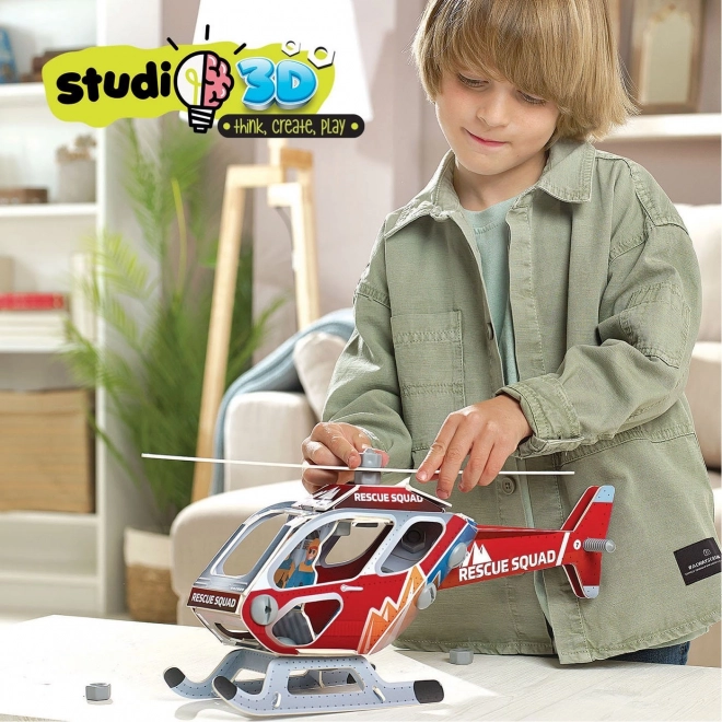 Educa Studio 3D Modell Rettungshubschrauber