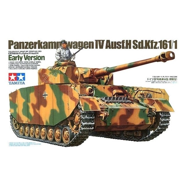 Frühe Version Panzer IV Modellbausatz