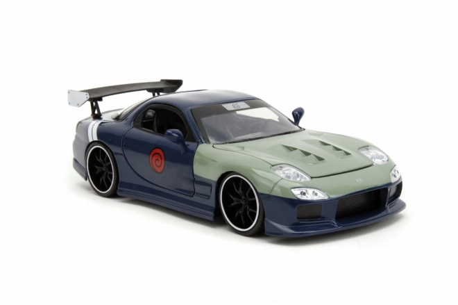 Mazda RX-7 1993 mit Naruto Figur im Maßstab 1:24 von Jada Toys