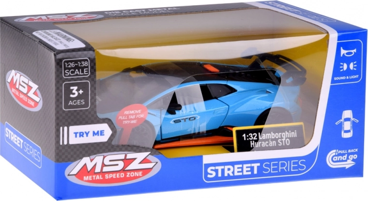 Lichter und Sounds wie bei einem echten Supersportwagen