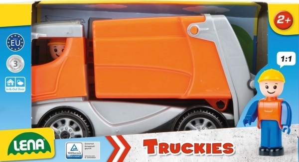 Auto Müllwagen Truckies Spielzeug mit Figur