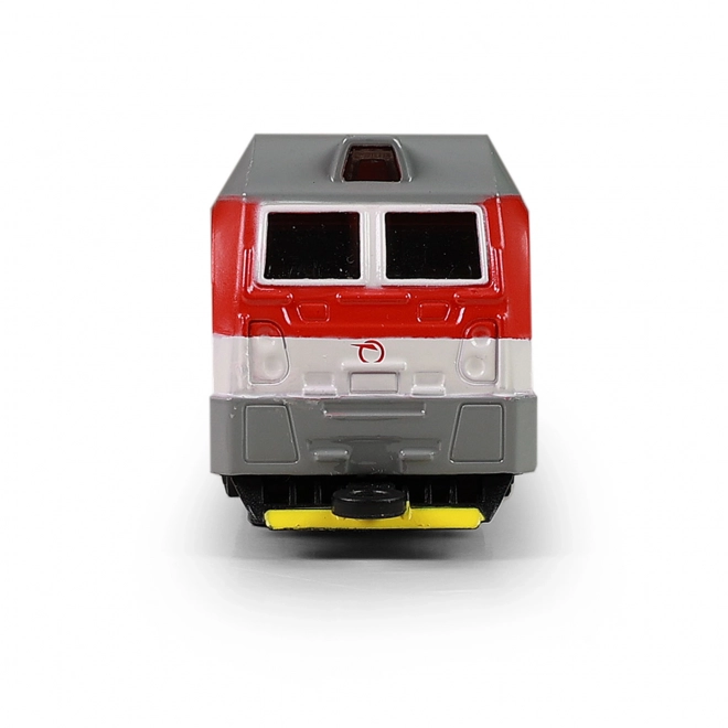 Metall-Lokomotive der Eisenbahngesellschaft Slowakei 17 cm