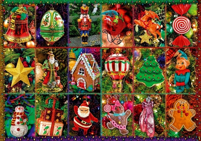 Bluebird Puzzle Weihnachtsornamente 1000 Teile