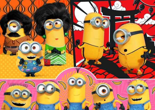 TREFL Puzzle Minions in Aktion 200 Teile