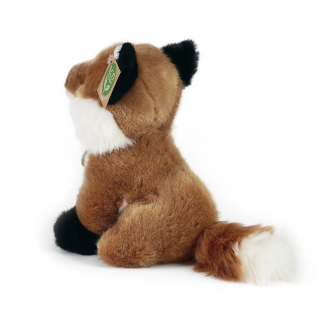 Ecofreundliche Sitzende Plüsch-Fuchsfigur 18 cm