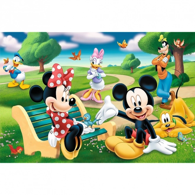 Maxi Puzzle mit 24 Teilen - Micky Maus und Freunde