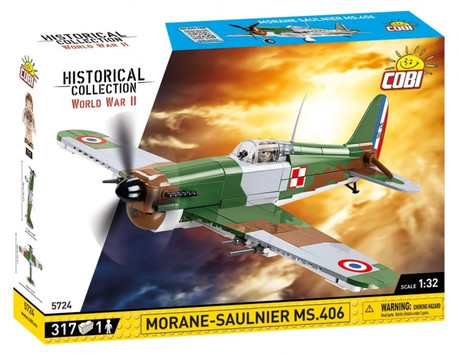 COBI Morane-Saulnier MS.406 Modellflugzeug