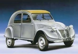 Heller Citroën 2CV Modellbausatz