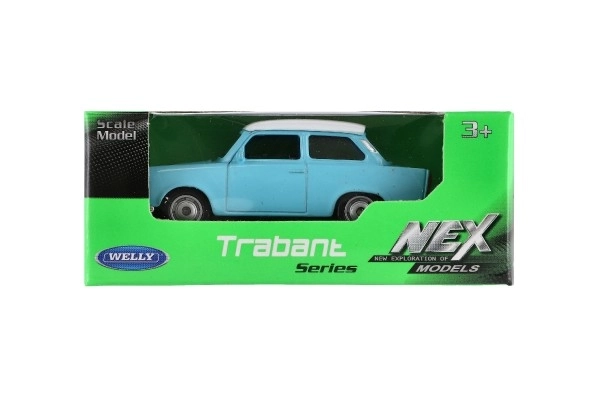 Welly Trabant Spielzeugauto 1:60 Metall 7cm