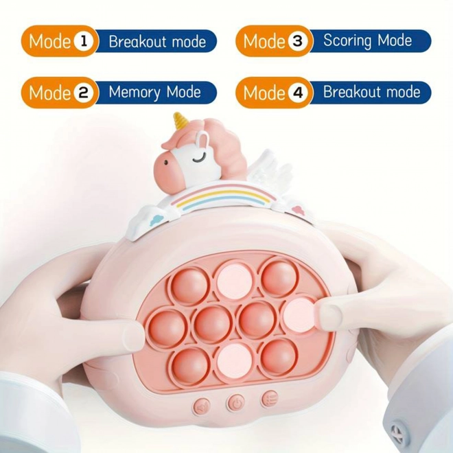 Woopie Elektronisches Pop It Spiel Einhorn