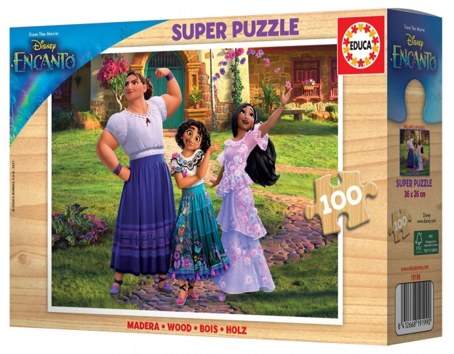 Holzpuzzle Encanto 100 Teile