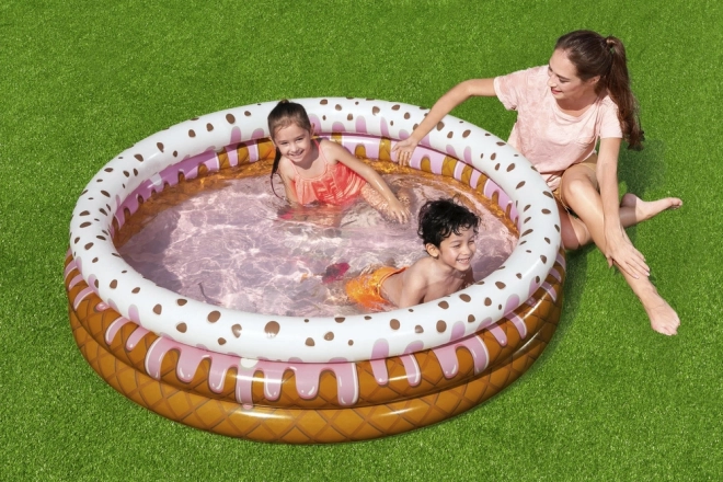 Aufblasbarer Eiscreme-Pool 1,60 m x 38 cm