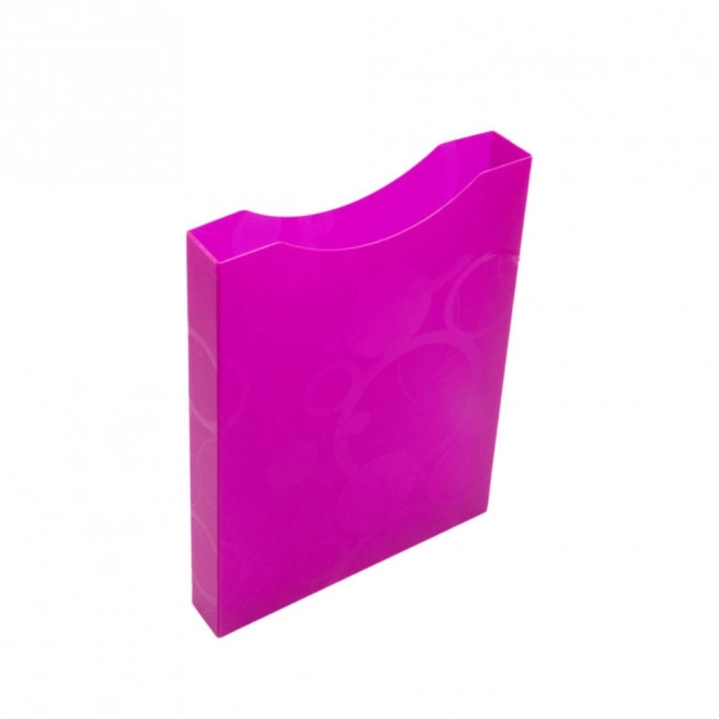 Rosa Heftbox A4 aus Polypropylen