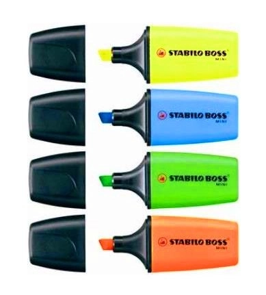 Stabilo Boss Mini Textmarker Set