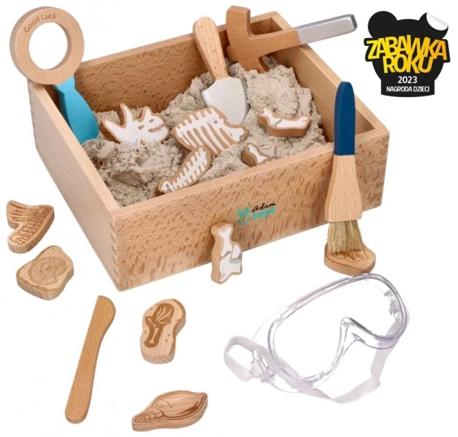 Archäologie Spielset mit kinetischem Sand