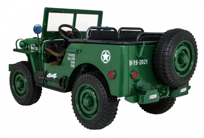 Retro-Geländefahrzeug 4x4 für Kinder