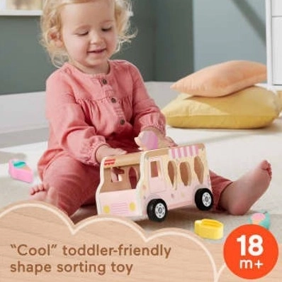 Holz-Eiscremesorter Fisher-Price
