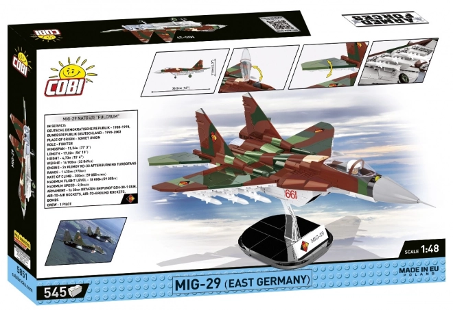 COBI MiG-29 Kampfflugzeug DDR Modell