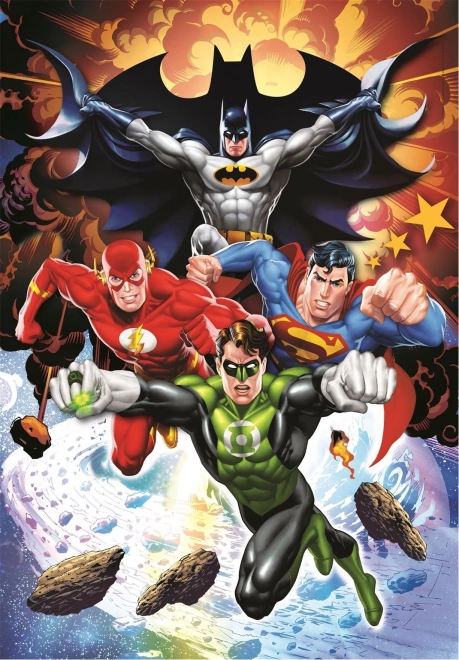 Puzzle 104 Teile Super Color DC Comics