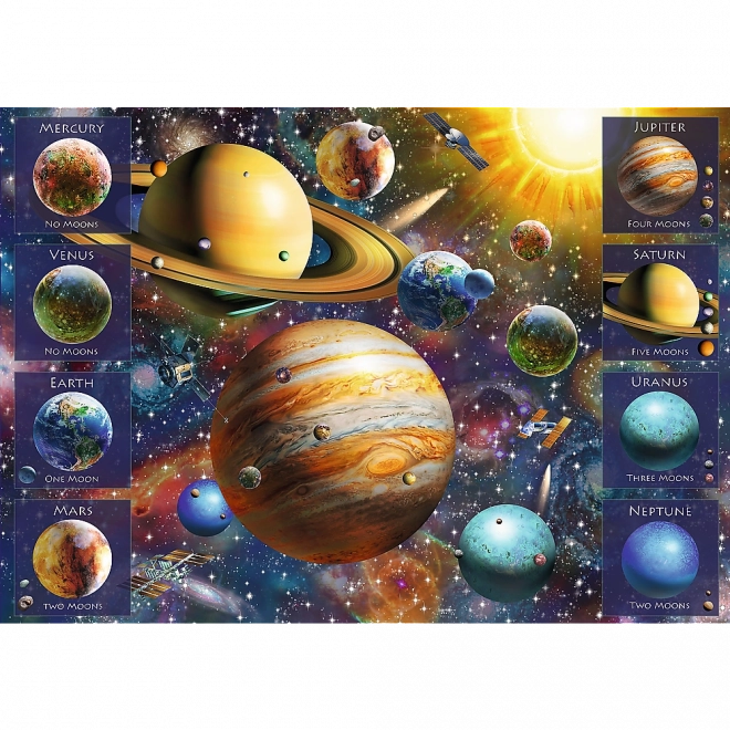 Spiral-Puzzle Sonnensystem 1040 Teile