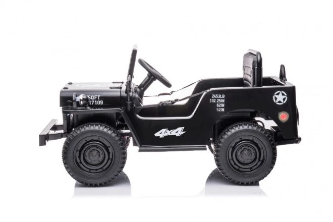 Elektrisches Kinderauto 4x4 Schwarz