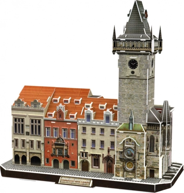 3D Puzzle Prager Rathausuhr mit Rathaus