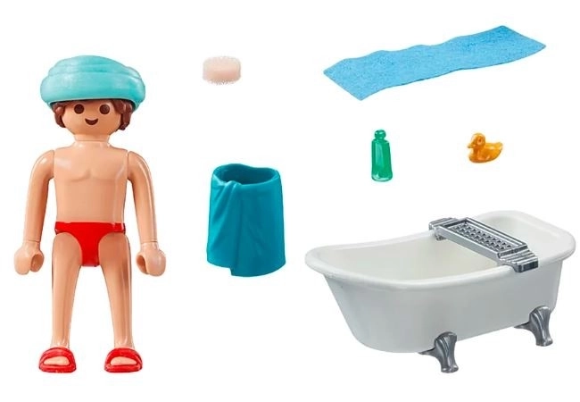 Playmobil Special Plus Mann in der Badewanne