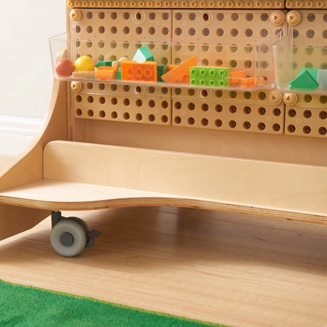 Masterkidz Holz-STEM-Tafel Freistehend mit Zubehör