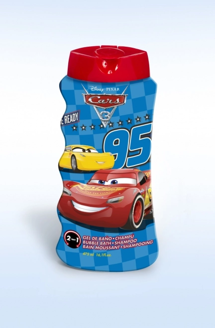 Badeschaum und Shampoo 2 in 1 CARS 475 ml