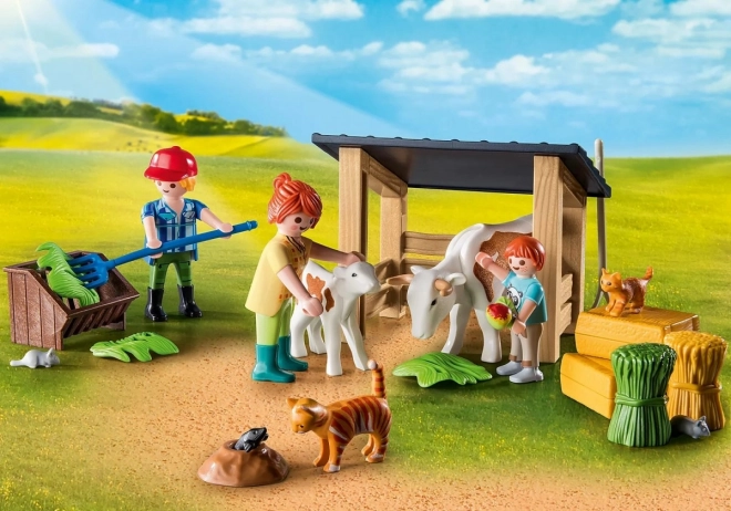 Playmobil Gutsbetrieb mit Tieren