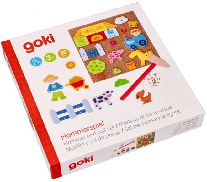 Goki Hammer-Spiel Bauernhof