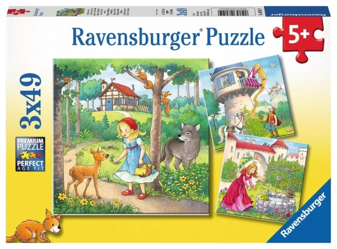 Ravensburger Puzzle Klassische Märchen 3x49 Teile