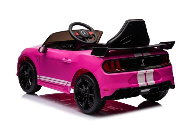 Elektrisches Kinderauto FORD Mustang GT500 Shelby Pink