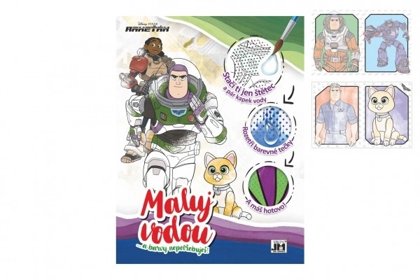 Wasser-Malbuch Buzz Lightyear