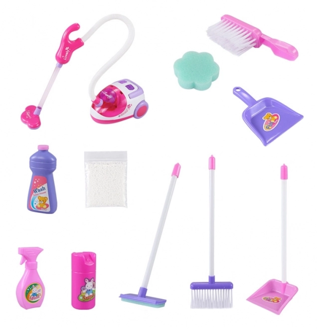 Woopie Reinigung Set mit Staubsauger und Zubehör