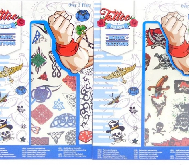 Tattoo-Aufkleber für Jungen