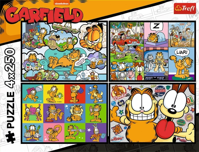 Puzzle Garfield mag keine Montage