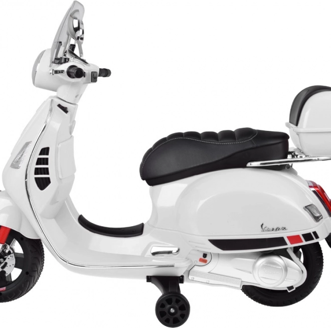 Elektrischer Vespa GTS Super Roller für Kinder – Weiß