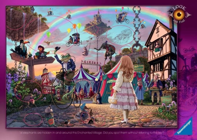 Ravensburger Puzzle Verzauberter Zirkus 1000 Teile