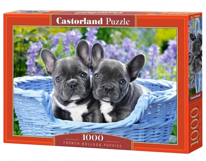 Puzzle 1000 Teile Französische Bulldoggen