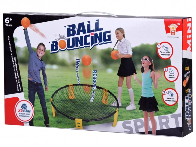 Smash Ball Kinderspiel-Set mit Trampolin