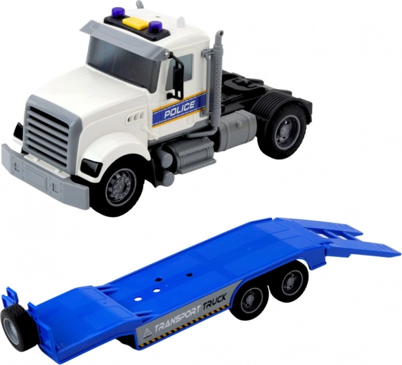 Transportauflieger für einfaches Verladen