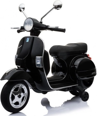 Elektrischer Vespa-Roller Schwarz